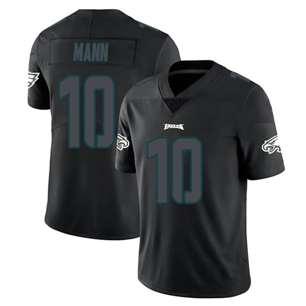 Kdoa P.Eagles #10 Braden Mann Player Limited Black Impact Home Game Stitched Jerseys