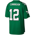 Kdoa P.Eagles #12 Randall Cunningham Mitchell & Ness Kelly Green Legacy Replica Jersey