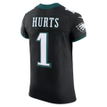 KdoaP.Eagles #1 Jalen Hurts Black Alternate Vapor F.U.S.E. Elite Stitched Jerseys