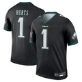 Kdoa P.Eagles #1 Jalen Hurts Player Black Legend Stitched Jerseys