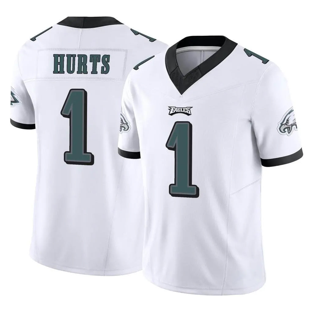 Kdoa P.Eagles #1 Jalen Hurts Player White Limited Vapor F.U.S.E. Home Game Stitched Jerseys