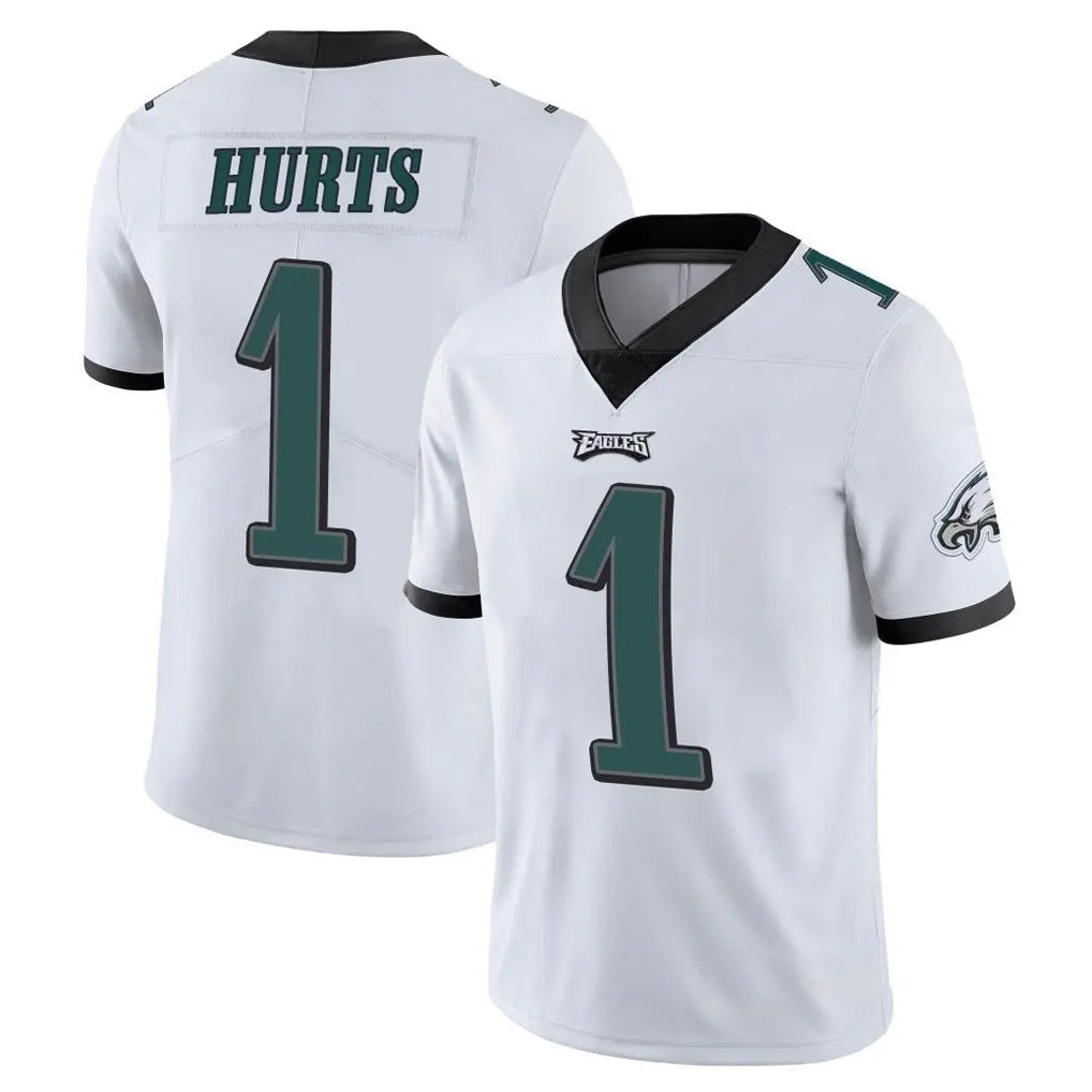 Kdoa P.Eagles #1 Jalen Hurts Player White Limited Vapor Untouchable Home Game Stitched Jerseys