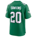 Kdoa P.Eagles #20 Brian Dawkins Green Alternate Retired Player Game Jersey Stitched American Stitched Jersey