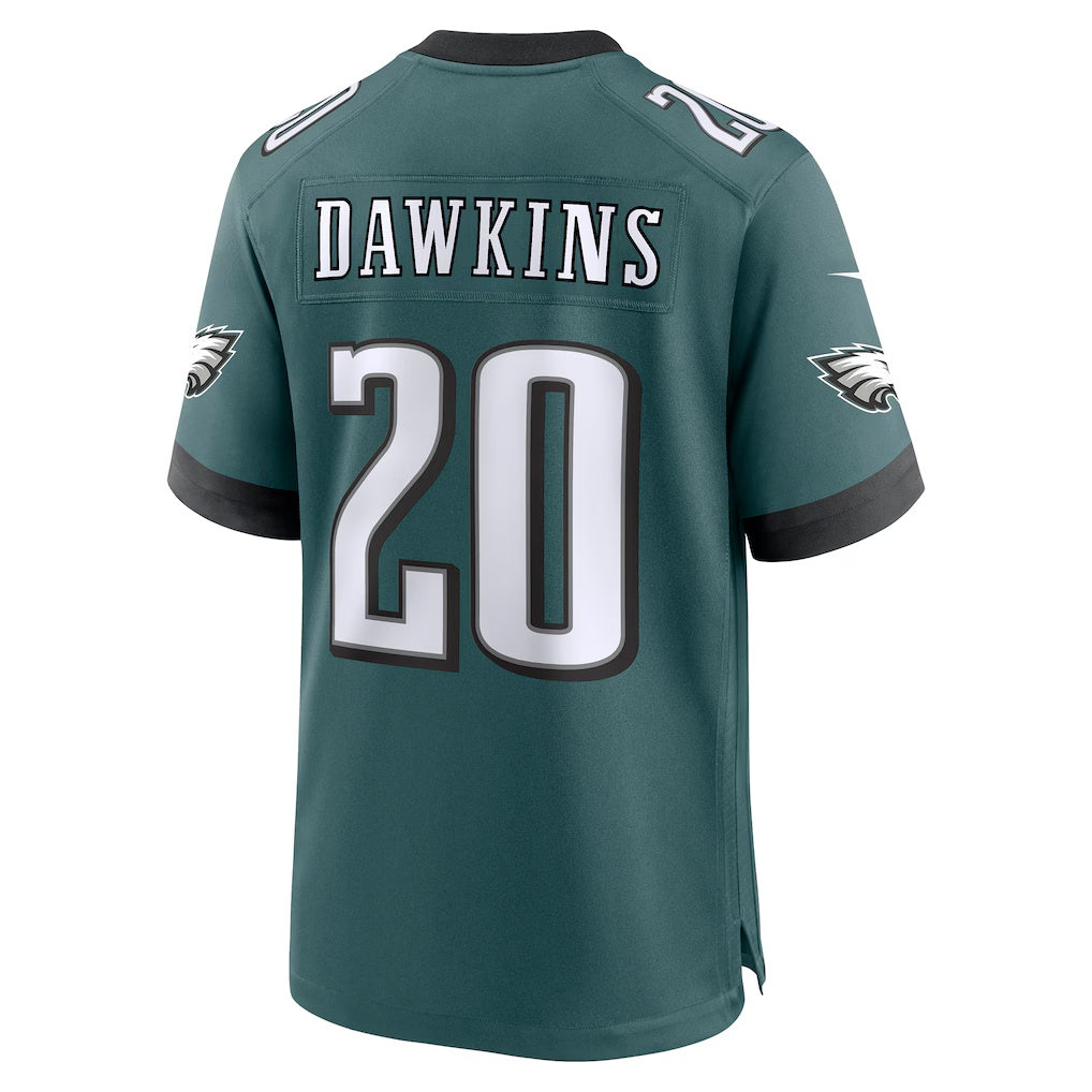 Kdoa P.Eagles #20 Brian Dawkins Midnight Green Team Retired Player Game Stitched Jerseys