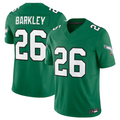Kdoa P.Eagles #26 Saquon Barkley Green Alternate Vapor F.U.S.E. Limited Jersey -Stitched American Stitched Jerseys