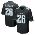 Kdoa P.Eagles #26 Saquon Barkley Player Black Home Game Stitched Jerseys