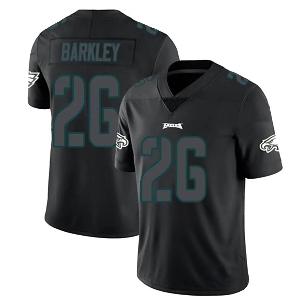 Kdoa P.Eagles #26 Saquon Barkley Player Limited Black Impact Home Game Stitched Jerseys