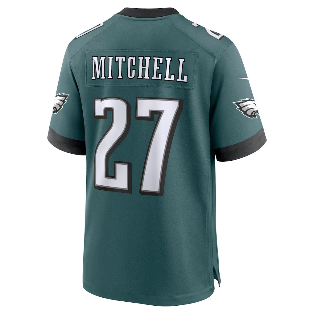 Kdoa P.Eagles #27 Quinyon Mitchell Midnight Green Player Game Stitched Jerseys