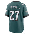 Kdoa P.Eagles #27 Quinyon Mitchell Midnight Green Team Game Stitched Jerseys