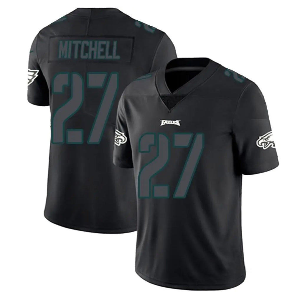 Kdoa P.Eagles #27 Quinyon Mitchell Player Limited Black Impact Home Game Stitched Jerseys