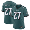 Kdoa P.Eagles #27 Quinyon Mitchell Player Midnight Green Replica Game Stitched Jerseys