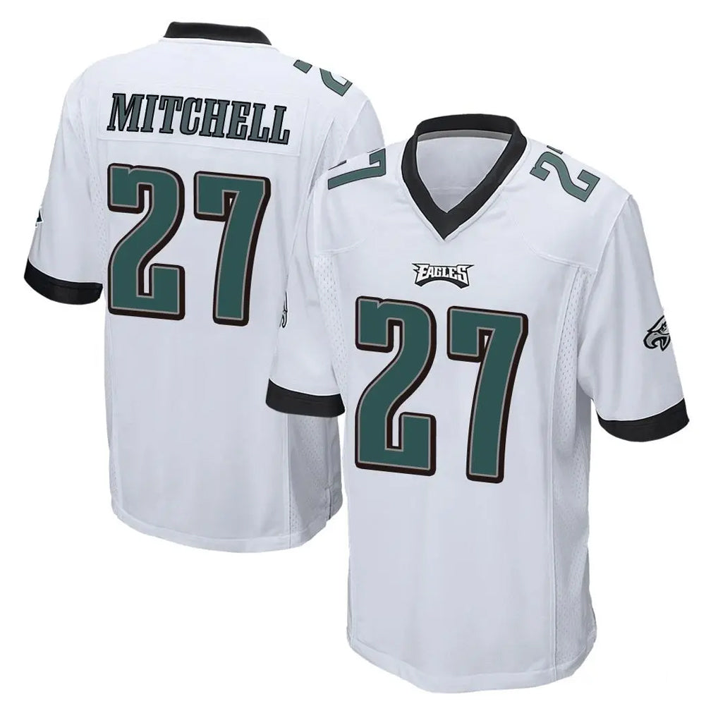 Kdoa P.Eagles #27 Quinyon Mitchell Player White Home Game Stitched Jerseys