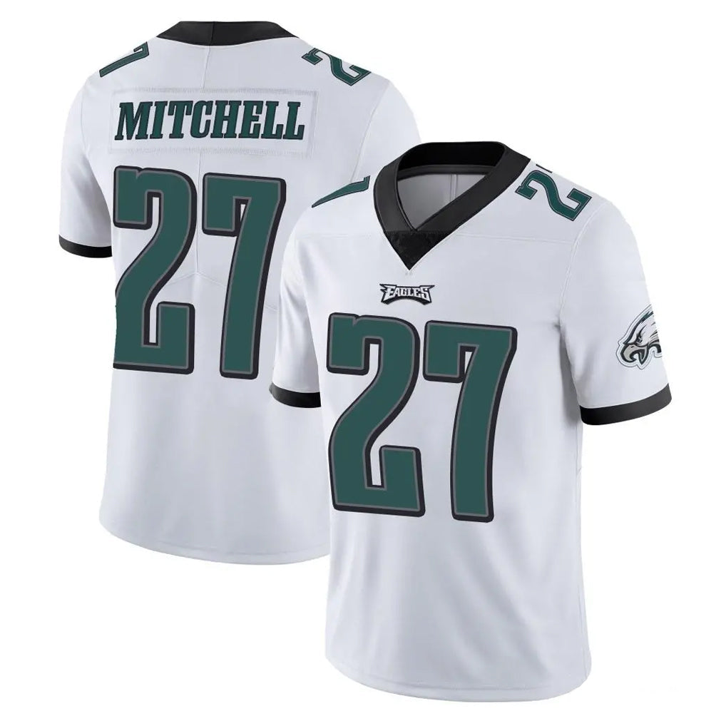 Kdoa P.Eagles #27 Quinyon Mitchell Player White Limited Vapor Untouchable Home Game Stitched Jerseys