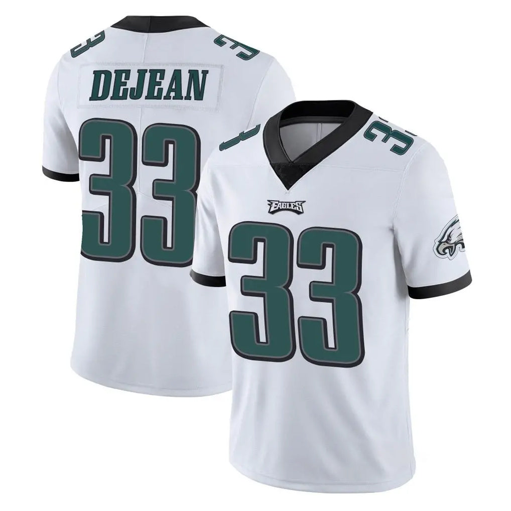 Kdoa P.Eagles #33 Cooper DeJean Player White Limited Vapor Untouchable Home Game Stitched Jerseys