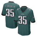 Kdoa P.Eagles #35 Michael Carter II Player Team Color Green Home Game Stitched Jerseys