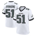 Kdoa P.Eagles #51 Cam Jurgens Player White Game Home Stitched Jerseys
