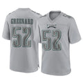 Kdoa P.Eagles #52 Jonathan Greenard Player Gray Atmosphere Fashion Home Game Stitched Jerseys