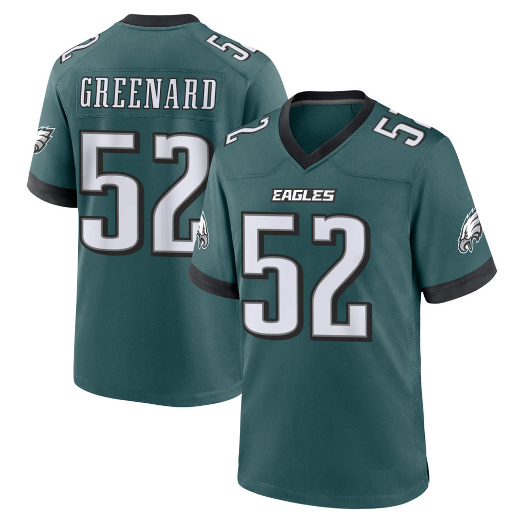 Kdoa P.Eagles #52 Jonathan Greenard Player Green Home Game Stitched Jerseys