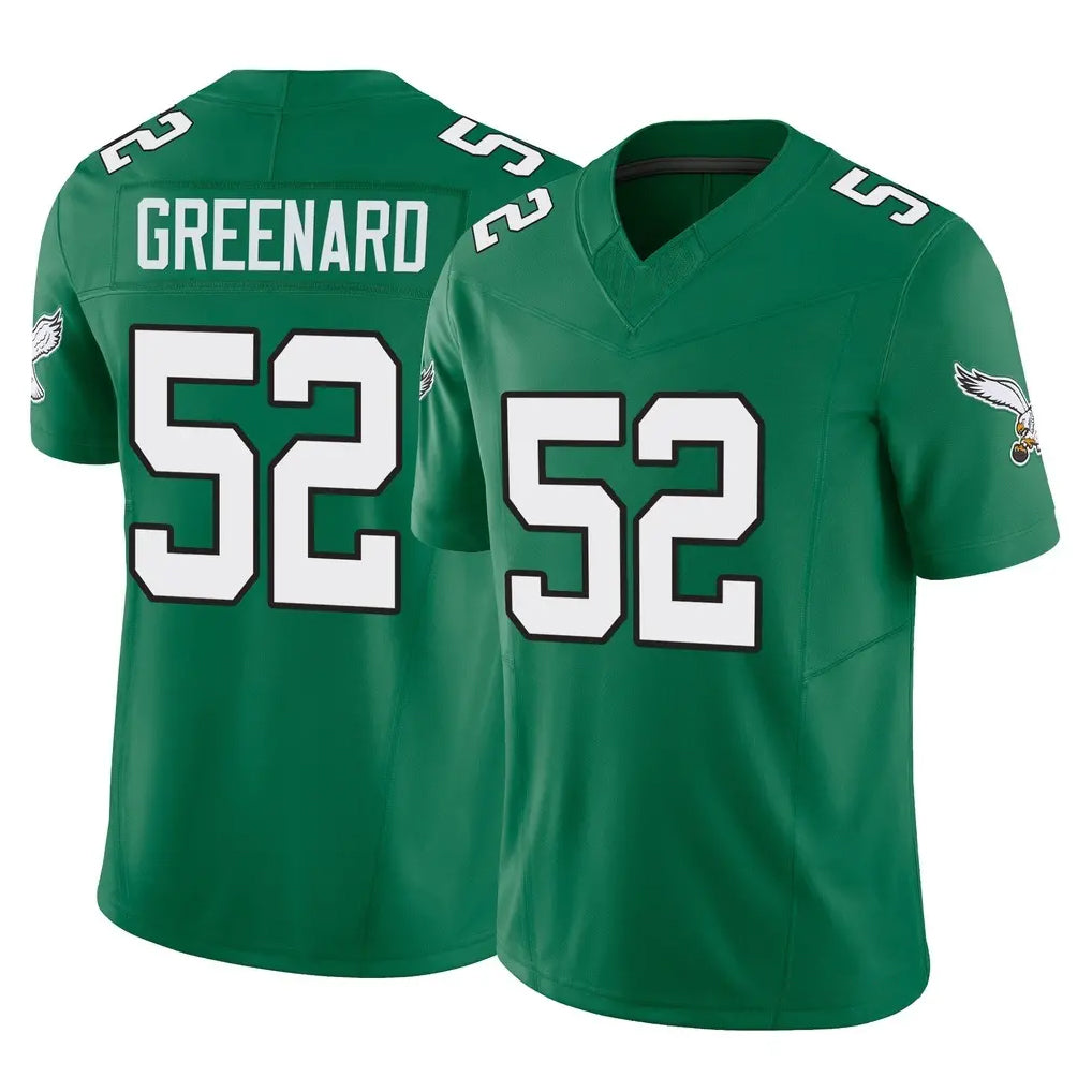 Kdoa P.Eagles #52 Jonathan Greenard Player Green Kelly Alternate Vapor F.U.S.E. Home Game Stitched Jerseys
