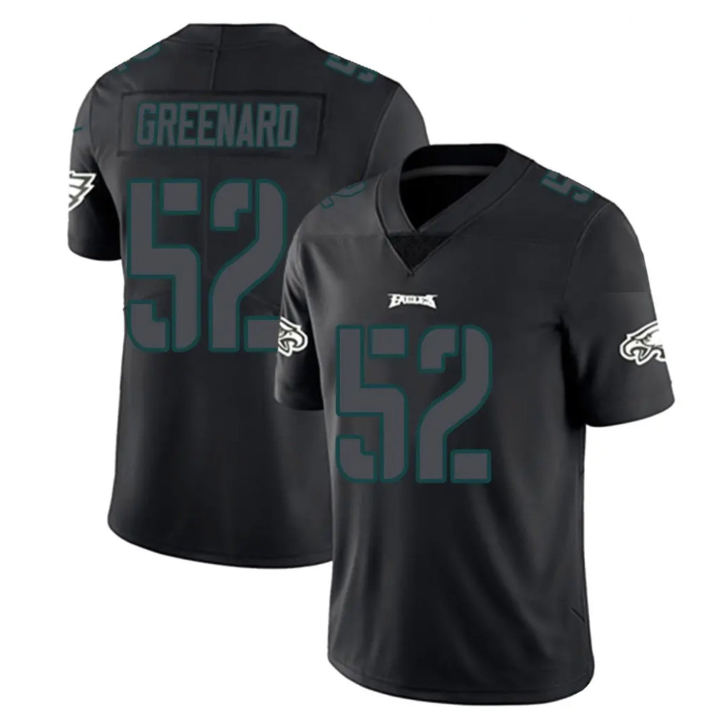 Kdoa P.Eagles #52 Jonathan Greenard Player Limited Black Impact Home Game Stitched Jerseys