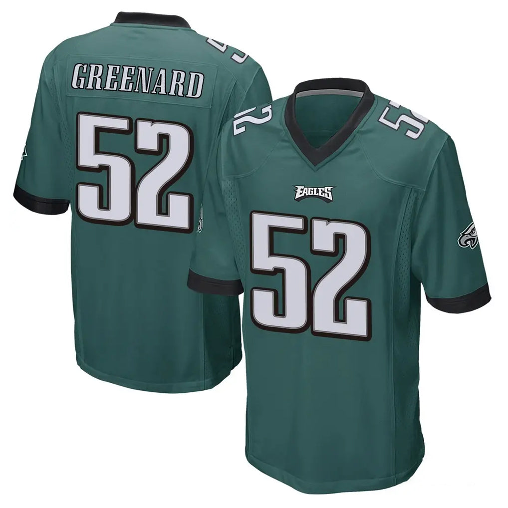 Kdoa P.Eagles #52 Jonathan Greenard Player Team Color Green Home Game Stitched Jerseys