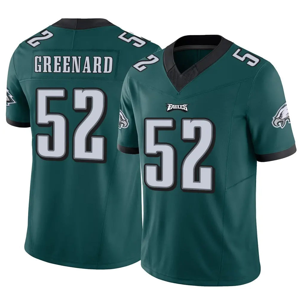 Kdoa P.Eagles #52 Jonathan Greenard Player Team Color Green Limited Vapor F.U.S.E. Home Game Stitched Jerseys