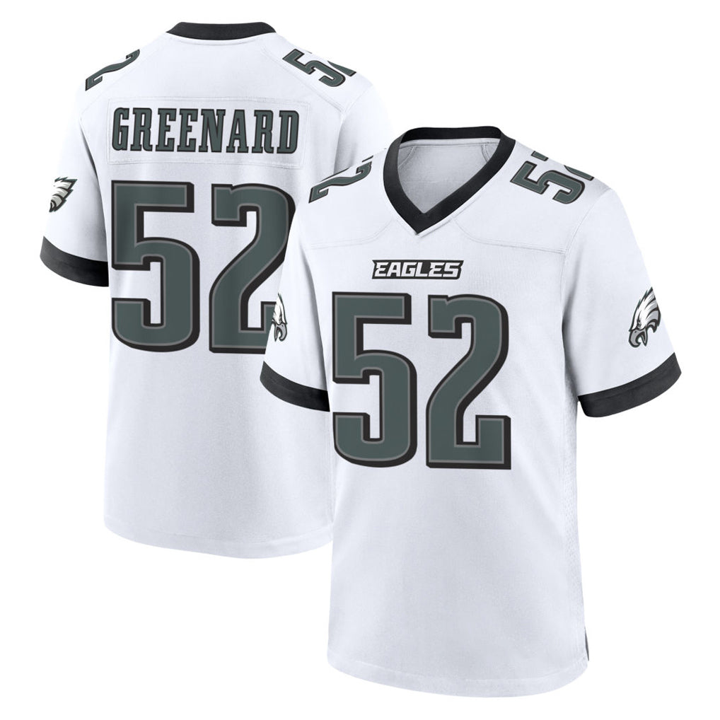 Kdoa P.Eagles #52 Jonathan Greenard Player White Game Home Stitched Jerseys