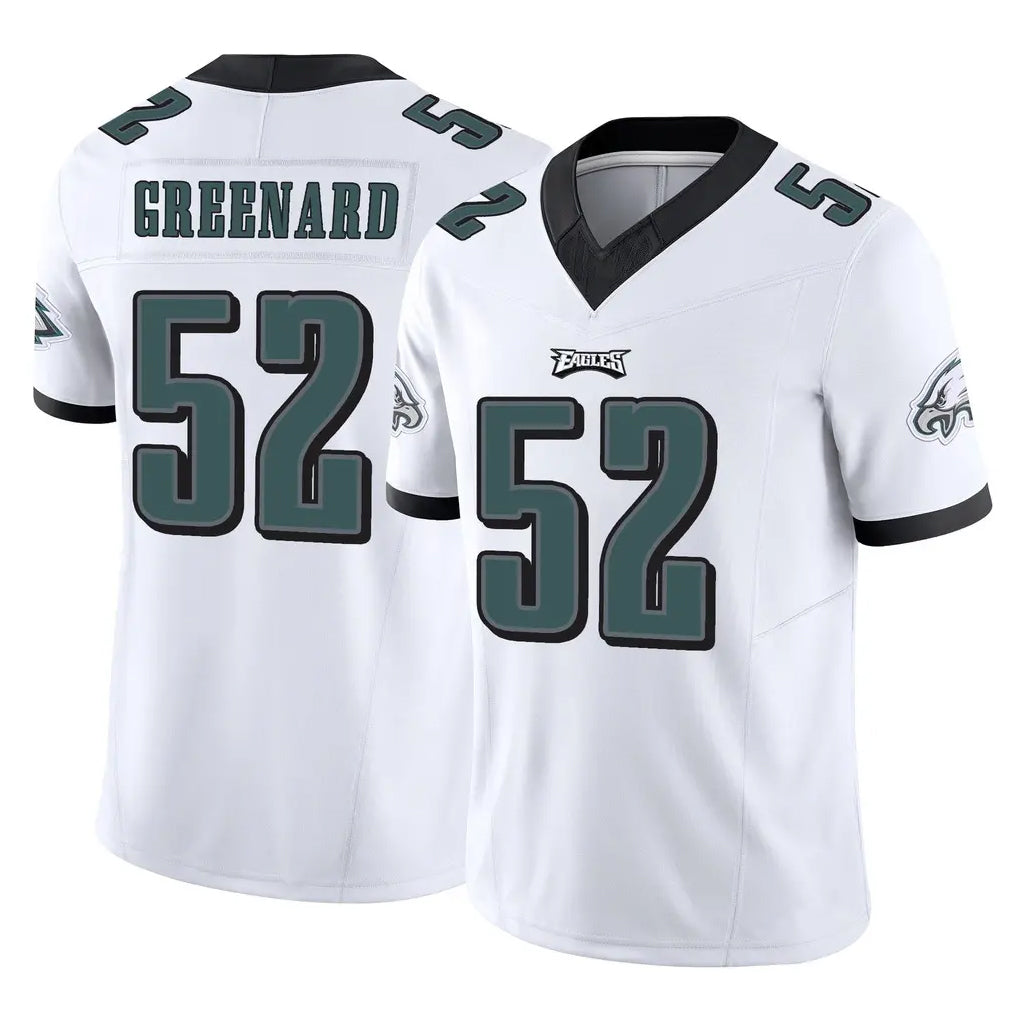 Kdoa P.Eagles #52 Jonathan Greenard Player White Limited Vapor F.U.S.E. Home Game Stitched Jerseys