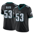 Kdoa P.Eagles #53 Zack Baun Player Black Limited Vapor F.U.S.E. Home Game Stitched Jerseys