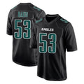 Kdoa P.Eagles #53 Zack Baun Player Carbon Black Fashion Home Game Stitched Jerseys