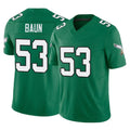 Kdoa P.Eagles #53 Zack Baun Player Green Kelly Alternate Vapor F.U.S.E. Home Game Stitched Jerseys