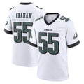 Kdoa P.Eagles #55 Brandon Graham Player White Home Game Stitched Jerseys