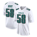 Kdoa P.Eagles #58 Jalyx Hunt Player White Tundra Fashion Home Game Stitched Jerseys