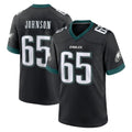 Kdoa P.Eagles #65 Lane Johnson Player Black Game Home Stitched Jerseys