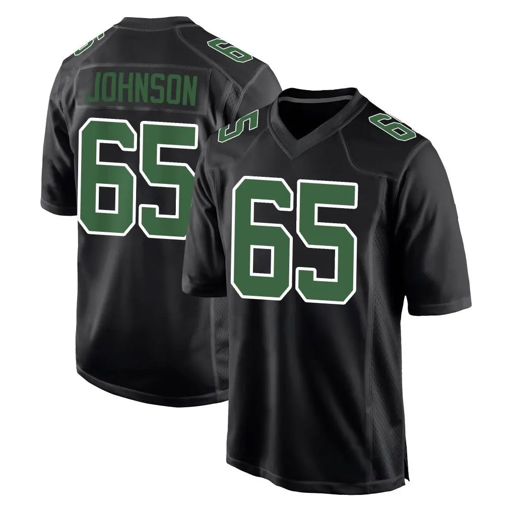 Kdoa P.Eagles #65 Lane Johnson Player Carbon Green Fashion Home Game Stitched Jerseys