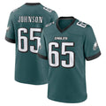 Kdoa P.Eagles #65 Lane Johnson Player Green Home Game Stitched Jerseys