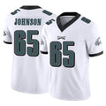 Kdoa P.Eagles #65 Lane Johnson Player White Limited Vapor F.U.S.E. Home Game Stitched Jerseys