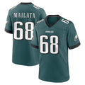 Kdoa P.Eagles #68 Jordan Mailata Player Green Home Game Stitched Jerseys