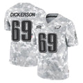 Kdoa P.Eagles #69 Landon Dickerson Player Arctic Camo Salute to Service Limited Game Stitched Jerseys
