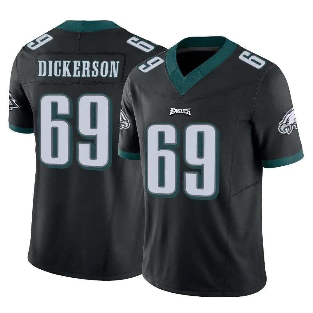 Kdoa P.Eagles #69 Landon Dickerson Player Black Limited Vapor F.U.S.E. Home Game Stitched Jerseys