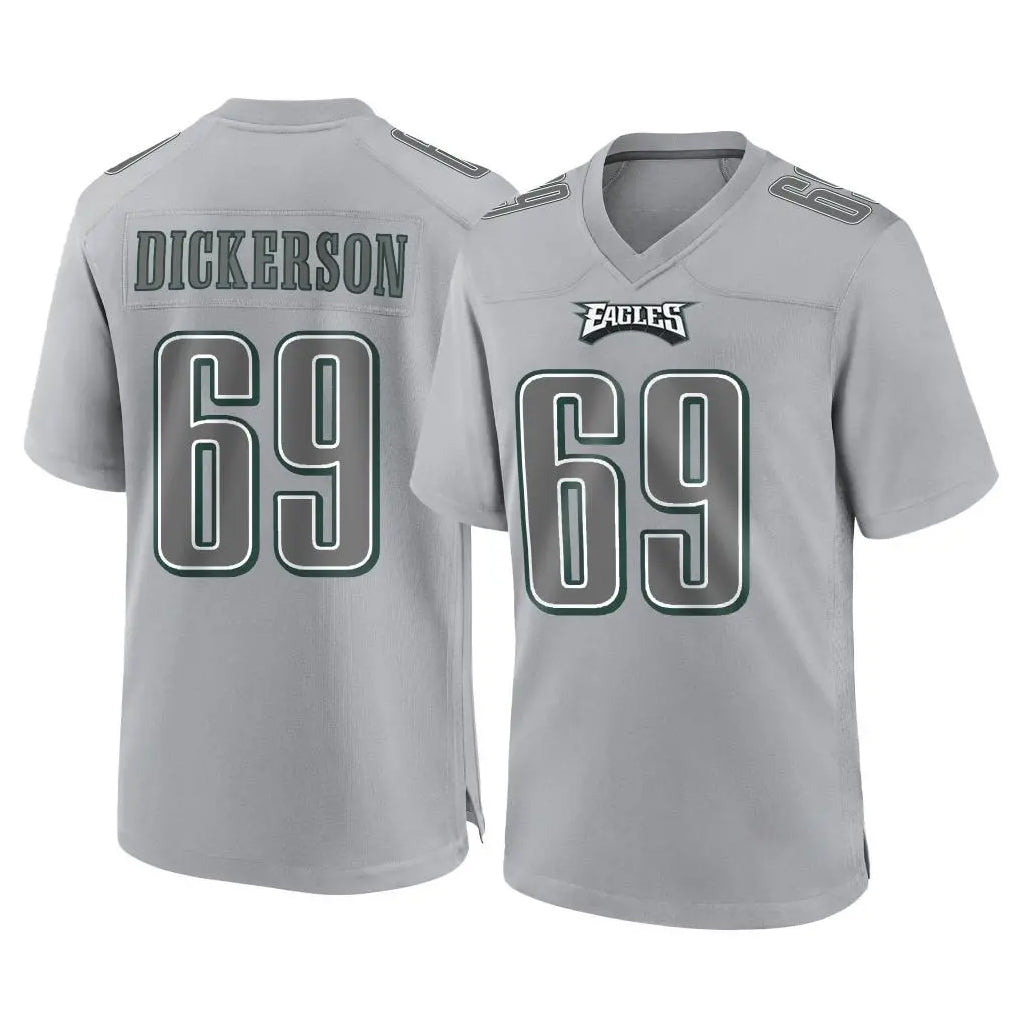 Kdoa P.Eagles #69 Landon Dickerson Player Gray Atmosphere Fashion Home Game Stitched Jerseys