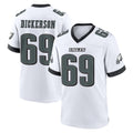 Kdoa P.Eagles #69 Landon Dickerson Player White Game Home Stitched Jerseys