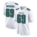 Kdoa P.Eagles #69 Landon Dickerson Player White Tundra Fashion Home Game Stitched Jerseys
