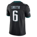 Kdoa P.Eagles #6 DeVonta Smith Black Alternate Vapor F.U.S.E. Limited Stitched Jerseys