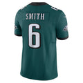 Kdoa P.Eagles #6 DeVonta Smith Green Vapor F.U.S.E. Limited Stitched Jerseys
