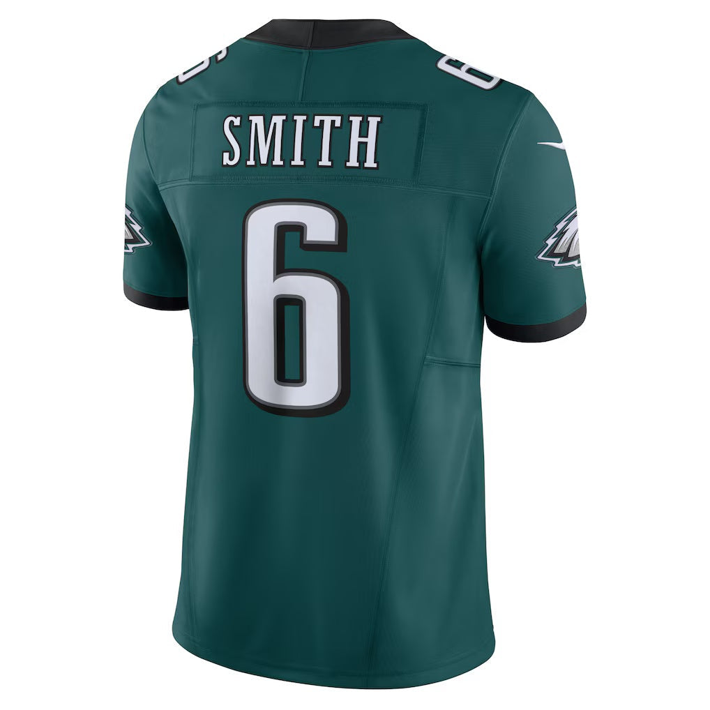Kdoa P.Eagles #6 DeVonta Smith Green Vapor F.U.S.E. Limited Stitched Jerseys