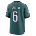 Kdoa P.Eagles #6 DeVonta Smith Midnight Green Team Game Stitched Jerseys