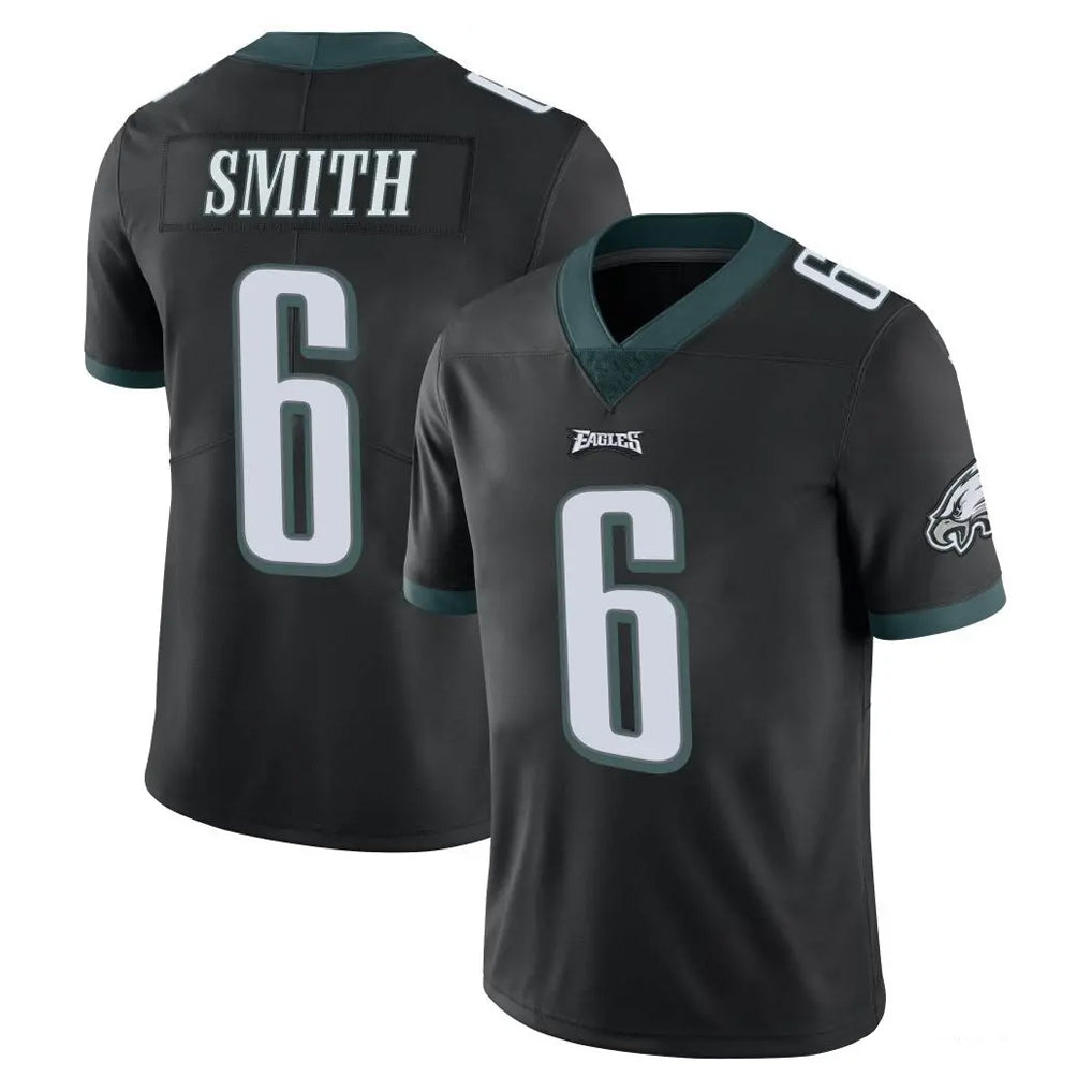 Kdoa P.Eagles #6 DeVonta Smith Player Black Limited Vapor Untouchable Home Game Stitched Jerseys