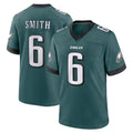 Kdoa P.Eagles #6 DeVonta Smith Player Green Home Game Stitched Jerseys