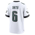 Kdoa P.Eagles #6 DeVonta Smith White White Game Stitched Jerseys
